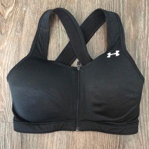 Zip Up Under Armour Sports Bra